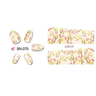 Decal dán móng nước BN