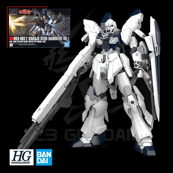 MÔ HÌNH GUNDAM HG UC 1/144 SINANJU STEIN ( NARRATIVE VER ) BANDAI GUNDAM UC HGUC