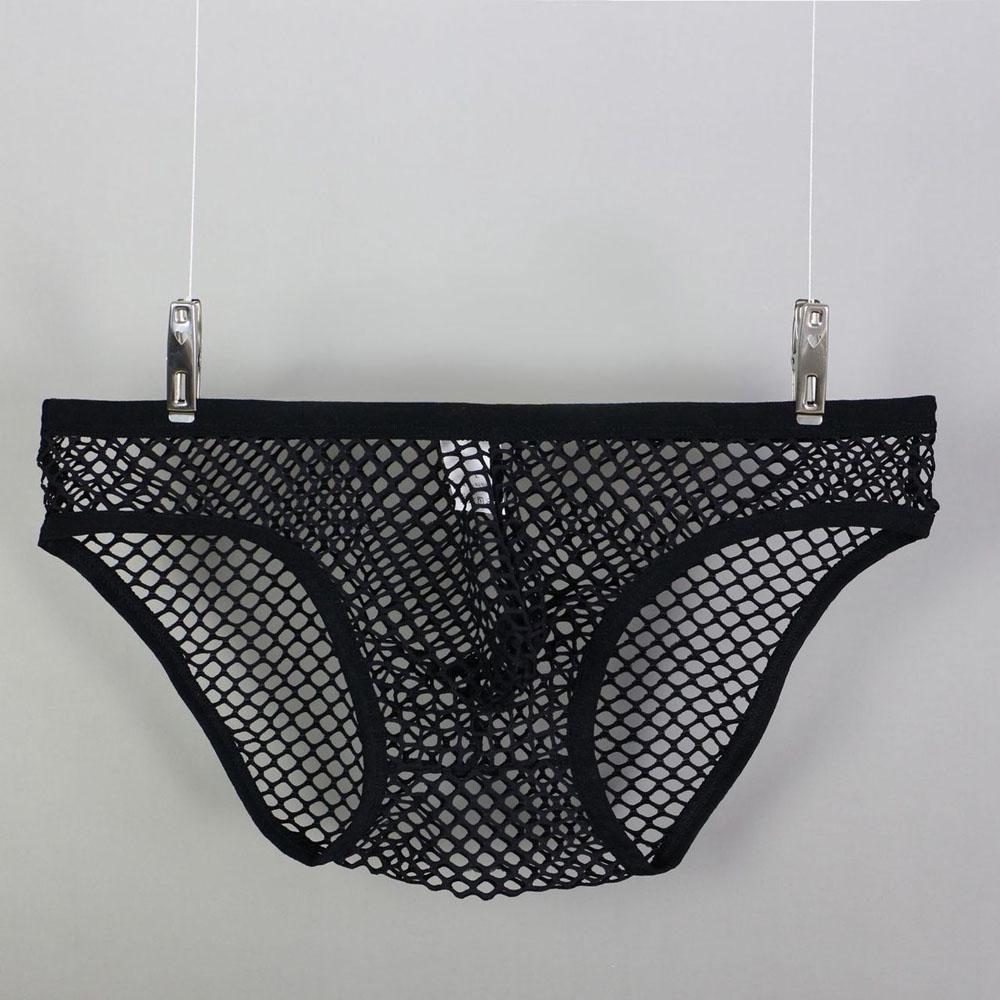 Quần lót nam dạng lưới co giãn và quyến rũ