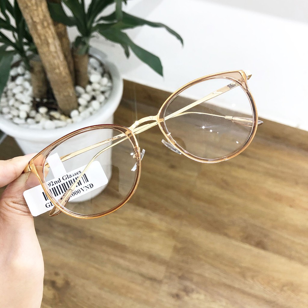 Gọng Kính Cận Nam Nữ Dáng Bầu Kim Loại Lani siêu đẹp 9225 - Lắp Mắt Cận Theo Yêu Cầu | BigBuy360 - bigbuy360.vn
