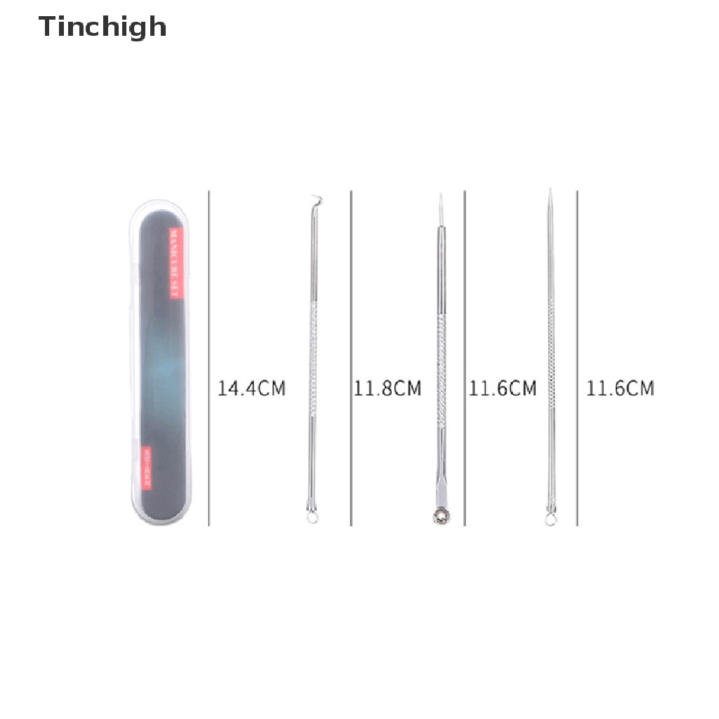 Set 4 Dụng Cụ Lột Mụn Đầu Đen Tiện Lợi Chất Lượng Cao