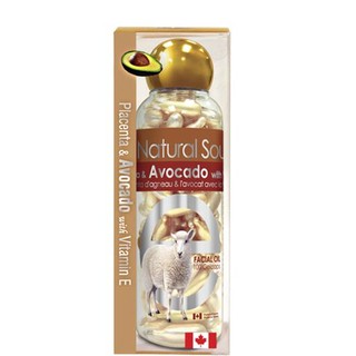 Viên bôi dưỡng ẩm, ngừa lão hóa Nhau thai cừu + Tinh chất trái Bơ + Vitamin E