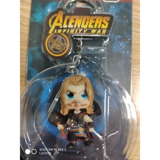 Mô hình, móc khóa Avenger Thor chibi cổ lò xo