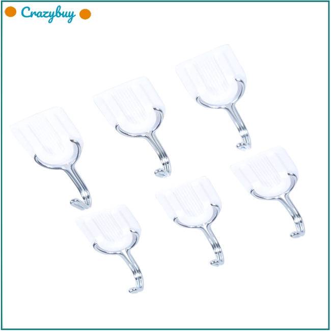 6 Móc treo đồ dính tường tiện lợi không cần khoan