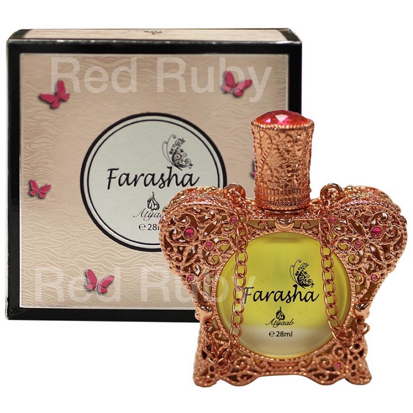 Tinh Dầu Nước Hoa Dubai Farasha Atyaab Nội Địa Chính Hãng Cao Cấp, Dầu thơm Dubai, Red Rubby