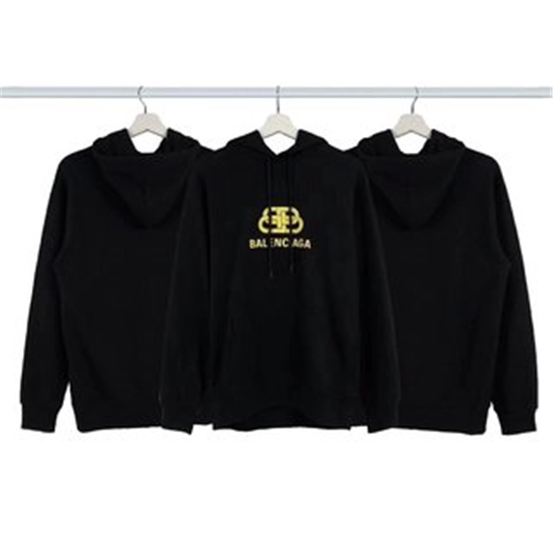 Áo Hoodie Balenciaga Tay Dài Chất Liệu Cotton In Họa Tiết Độc Đáo Thời Trang Cho Cặp Đôi