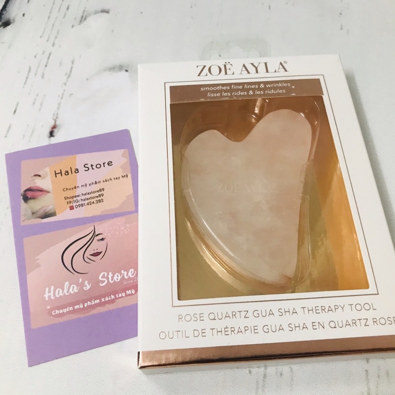 Zoe Ayla ✨ Miếng Gua Sha massage giúp nâng cơ chống lão hoá