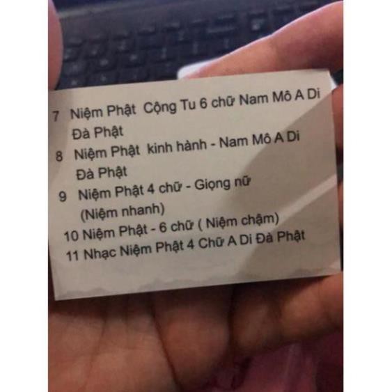 Máy niệm phật- NIAN FOJO, Đài Phúc 11B  máy niệm phật  có dây cổ gắn thẻ nhớ 🔥 FREESHIP 🔥