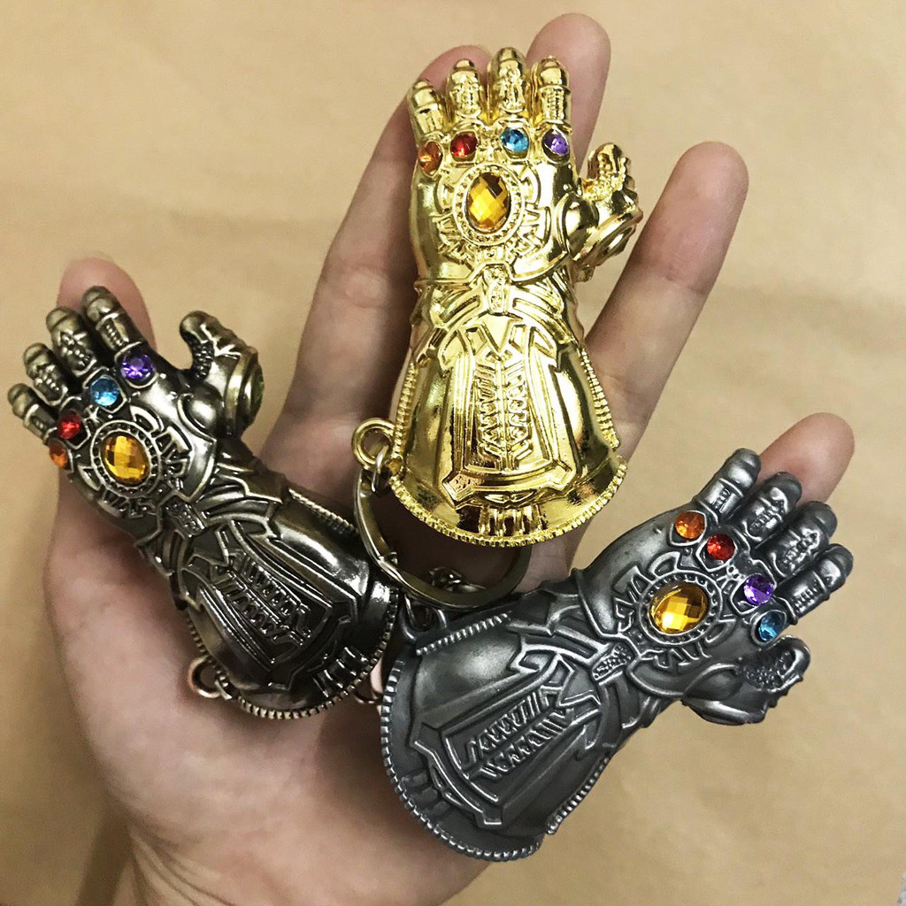 Móc khóa găng tay Thanos bằng hợp kim