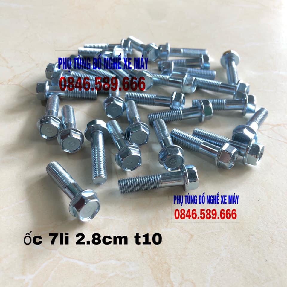 [Mã LIFE1404ALL50K giảm 10% đơn 200K] Ốc 7 Li Nhỡ Cỡ Xử Lý Ốc Bị Chờn Ren Taro Lên Ốc 7Li