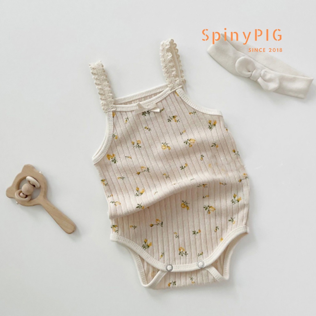 Bộ body 2 dây cho bé gái 0-2 tuổi style Hàn Quốc cực xinh