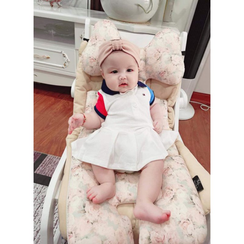 Đầm Polo bé Gái 3-24m Tommy Hilfiger xuất 🇺🇸