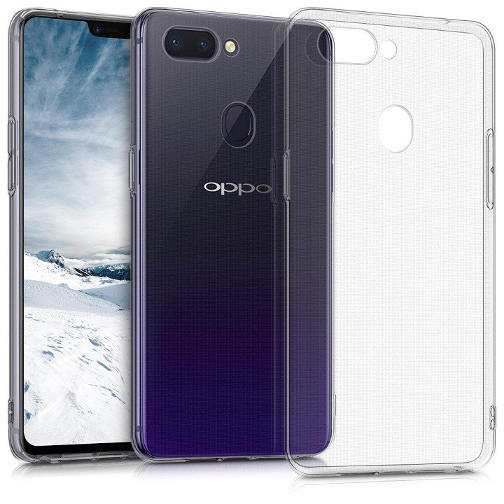 Ốp lưng dẻo silicon cho Oppo A3s hiệu Ultra thin  - Hàng chính hãng