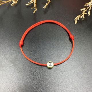 Vòng tay dây đỏ đính chữ Vòng tay Handmade V27 Vòng tay Kimii