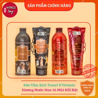 Sữa Tắm Xích Tesori Trắng Da, Hương Nước Hoa 250ML-500ML | Tesori D’Oriente Cao cấp Italia | Hàng Chính Hãng