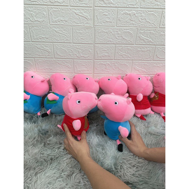 Gấu bông ,heo peppa đáng yêu nghộ nghĩnh 25cm