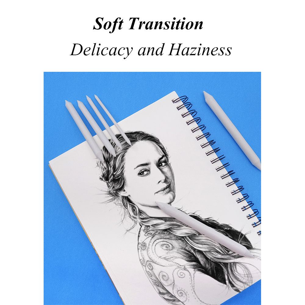 Bộ 3/6 Bút Chì Vẽ Tranh Hai Đầu Bằng Giấy Bền Có Thể Xé Được Nhiều Kích Thước