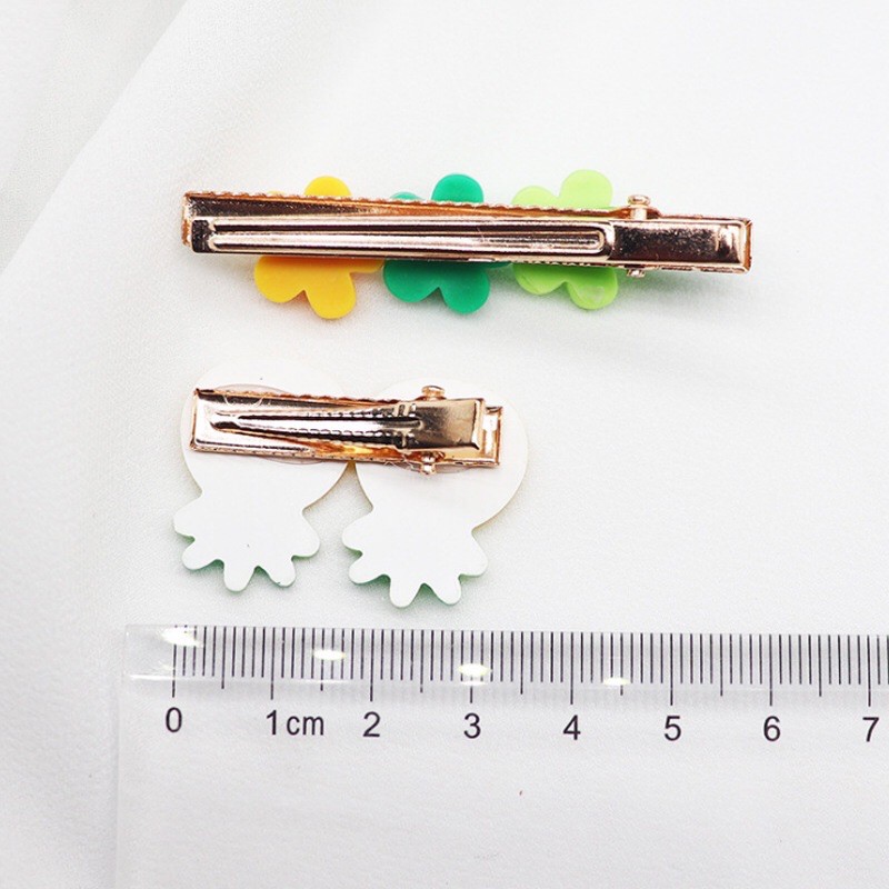 Set 2 kẹp tóc Hoa quả siêu xinh dễ thương bé yêu mã KT14