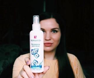 Xịt khoáng Novosvit của Nga