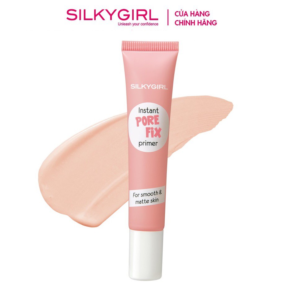 Kem Lót Che Lỗ Chân Lông Silkygirl Instant Pore Fix Primer 15ml