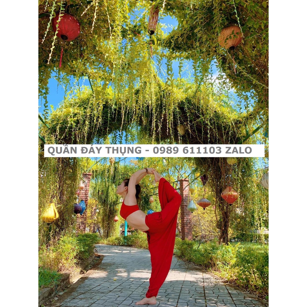 🌻 Quần đáy thụng Alibaba Yoga Zumba Belly dance