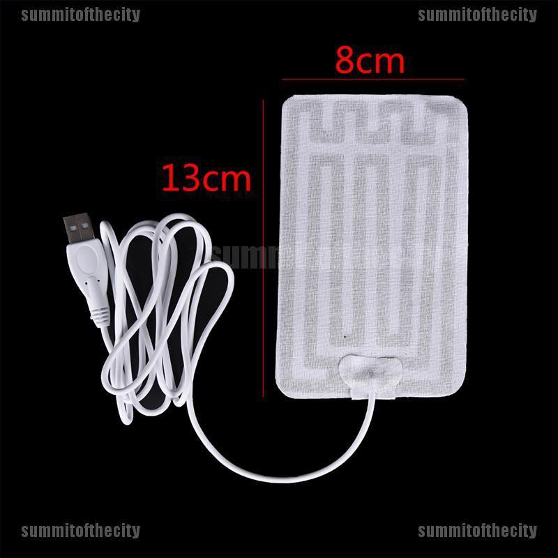 1 Cặp Đệm Sưởi Ấm Tay Mùa Đông 5V 8 * 13cm