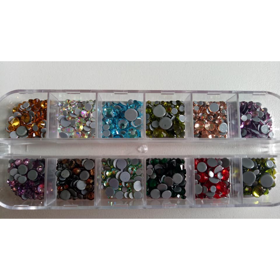 set đá 12 ô nhiều màu-đá mix màu ( miễn ship )