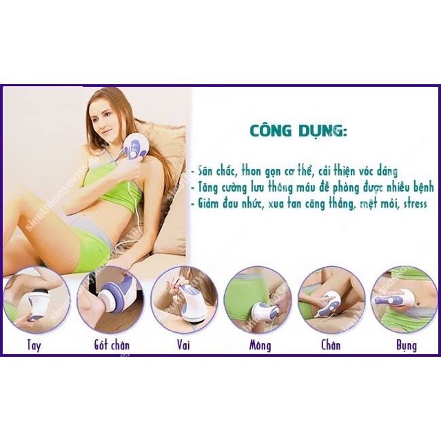 Máy massage cầm tay Relax & Spin Tone - A781