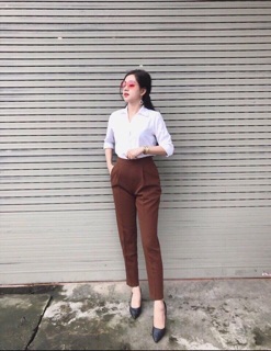 Quần baggy khoá sườn