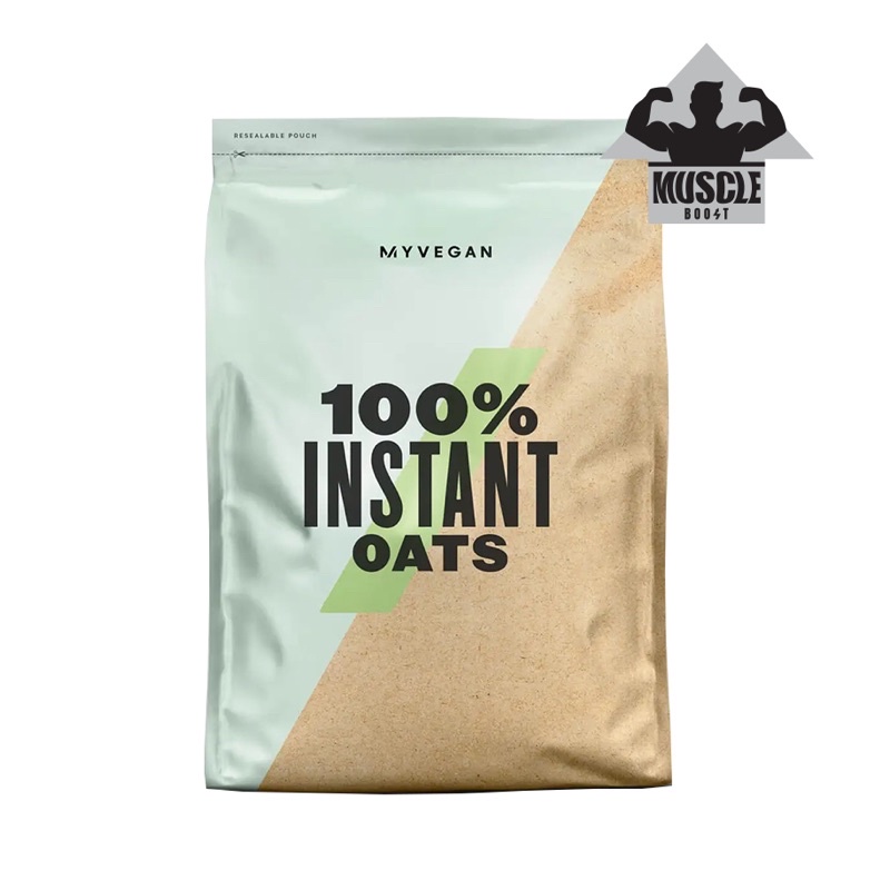 Myprotein Myvegan 100% Instant Oats yến mạch uống liền Oat 1kg