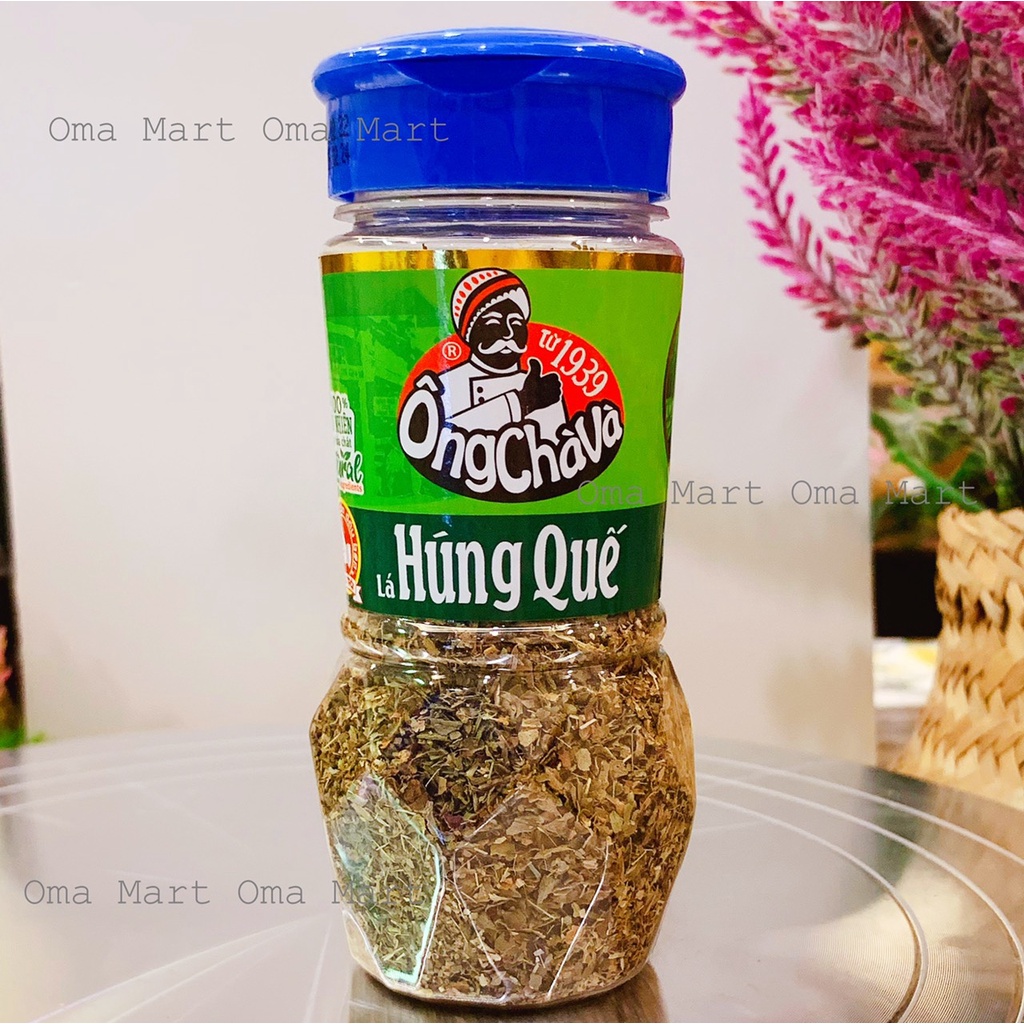 Lá húng quế (Basil) nguyên chất Ông Chà Và 50g