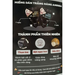 Một miếng lẻ dán trắng răng ANRIEA