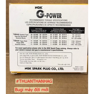 [Ảnh thật] Bugi NGK máy đời mới 4 thì ( đầu Latinum )