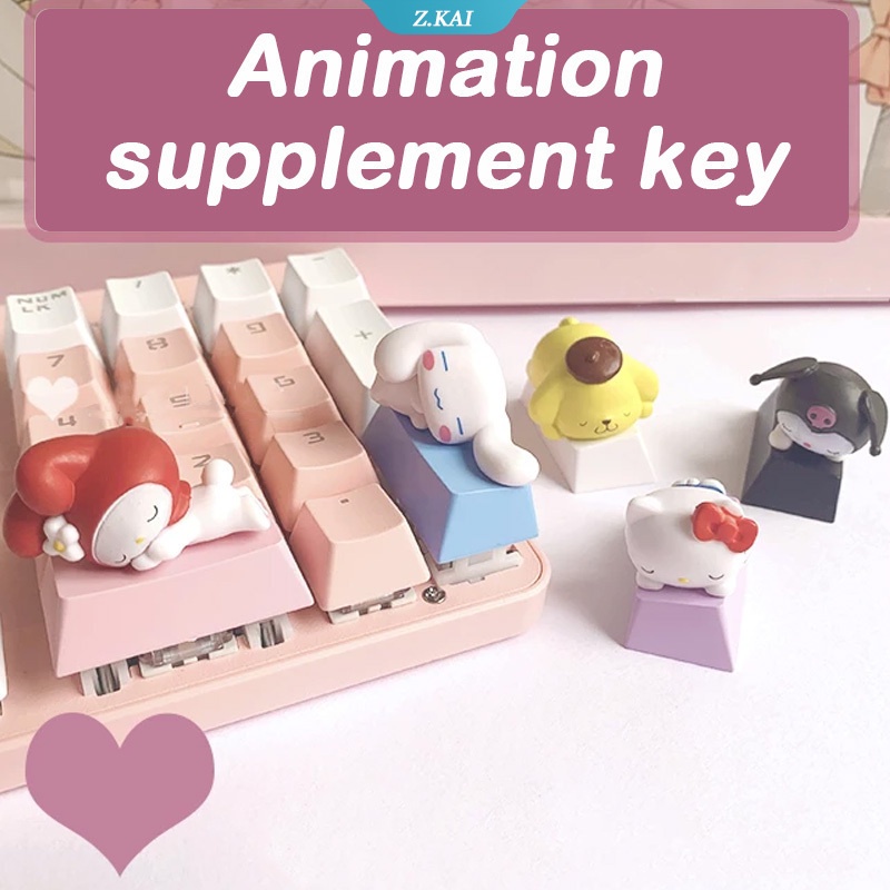Nút Bàn Phím Cơ Hình Hello kitty Dễ Thương Cho R4 PBT
