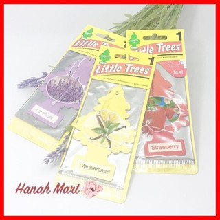 Combo 5 Cây thông thơm Little Trees nhiều mùi hương – Cây thông thơm Mỹ