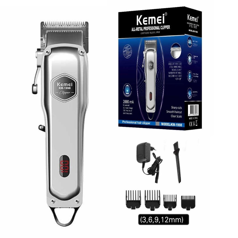 Tông Đơ Cắt Tóc Cao Cấp Công Suất Lên Tới 9W - Máy Cắt Tóc Chuyên Nghiệp