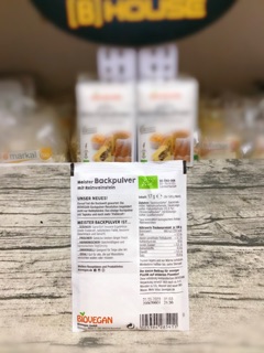 BỘT NỞ HỮU CƠ BIOVEGAN 17g