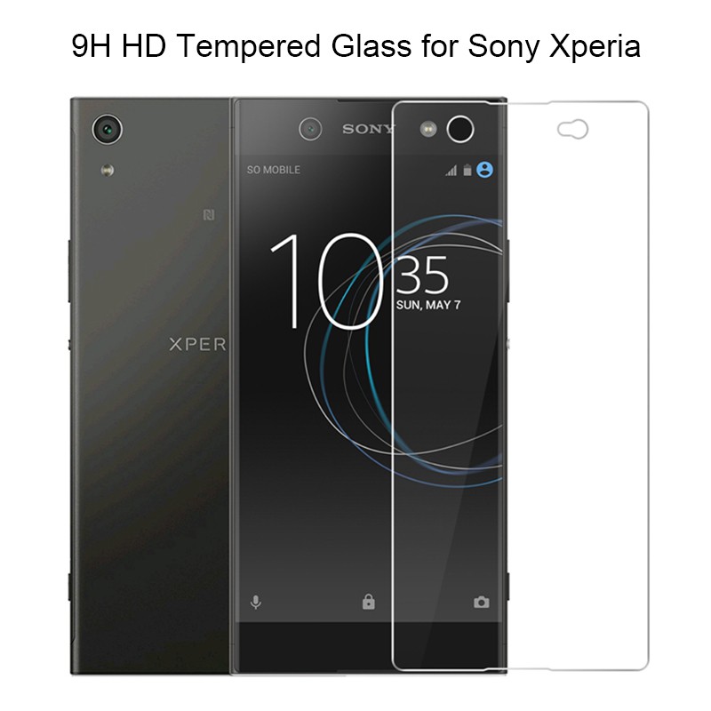Kính cường lực bảo vệ màn hình cho Sony Xperia L1 L2 M2 M4 M5 Aqua XZ XZ2 Premium X