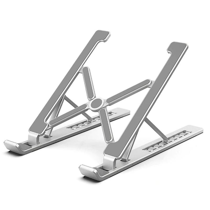 Giá đỡ máy tính macbook, laptop, ipad nhôm thu gọn tiện lợi