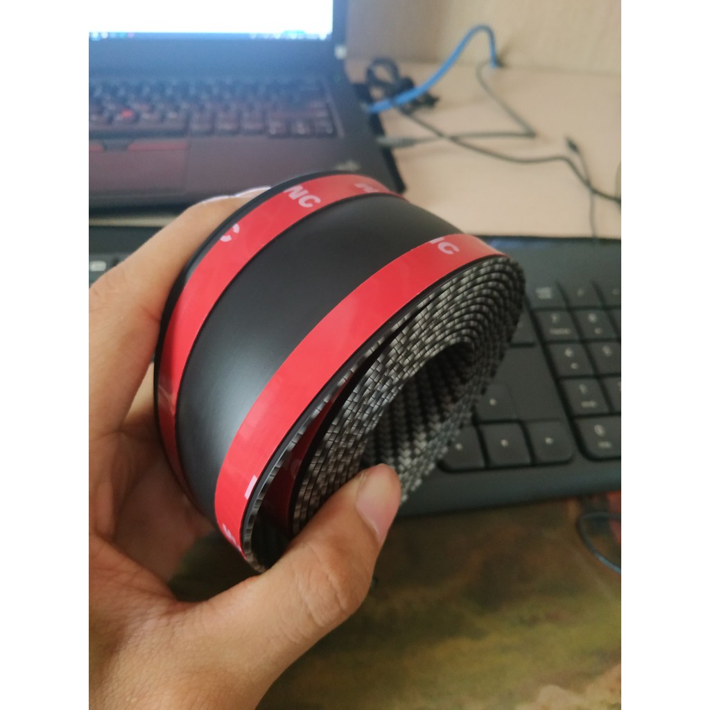 Nẹp carbon dán bậc cửa 💥5D CAO CẤP💥 Nẹp carbon siêu dính chống trầy xước bảo vệ xe hơi, ô tô | BigBuy360 - bigbuy360.vn
