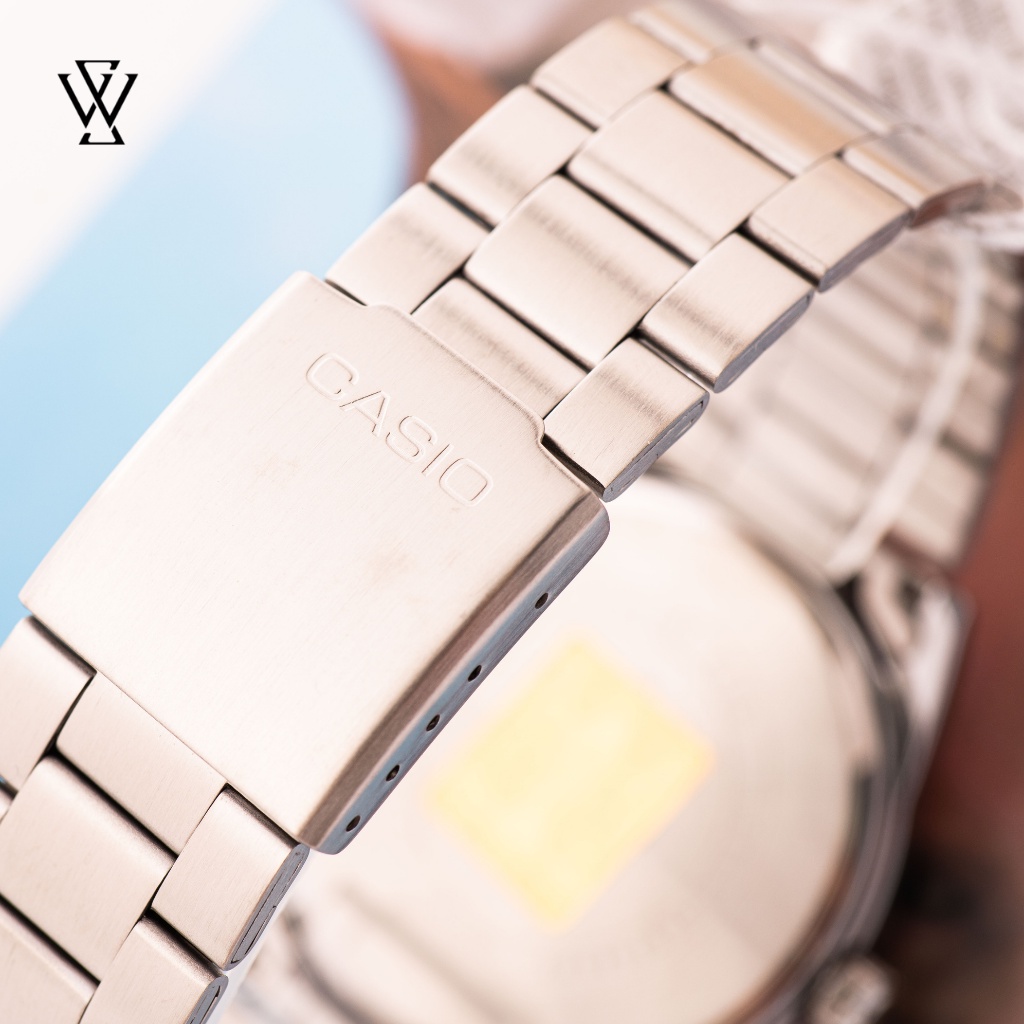 Đồng Hồ Quartz Nam Casio WATCHSTORE MTP-VD02D-2EUDF Thiết Kế Kính Khoáng 41mm, Dây Kim Loại, Vỏ Thép Không Gỉ