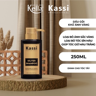 Dầu gội khử ánh vàng cho tóc bạch kim Kassi
