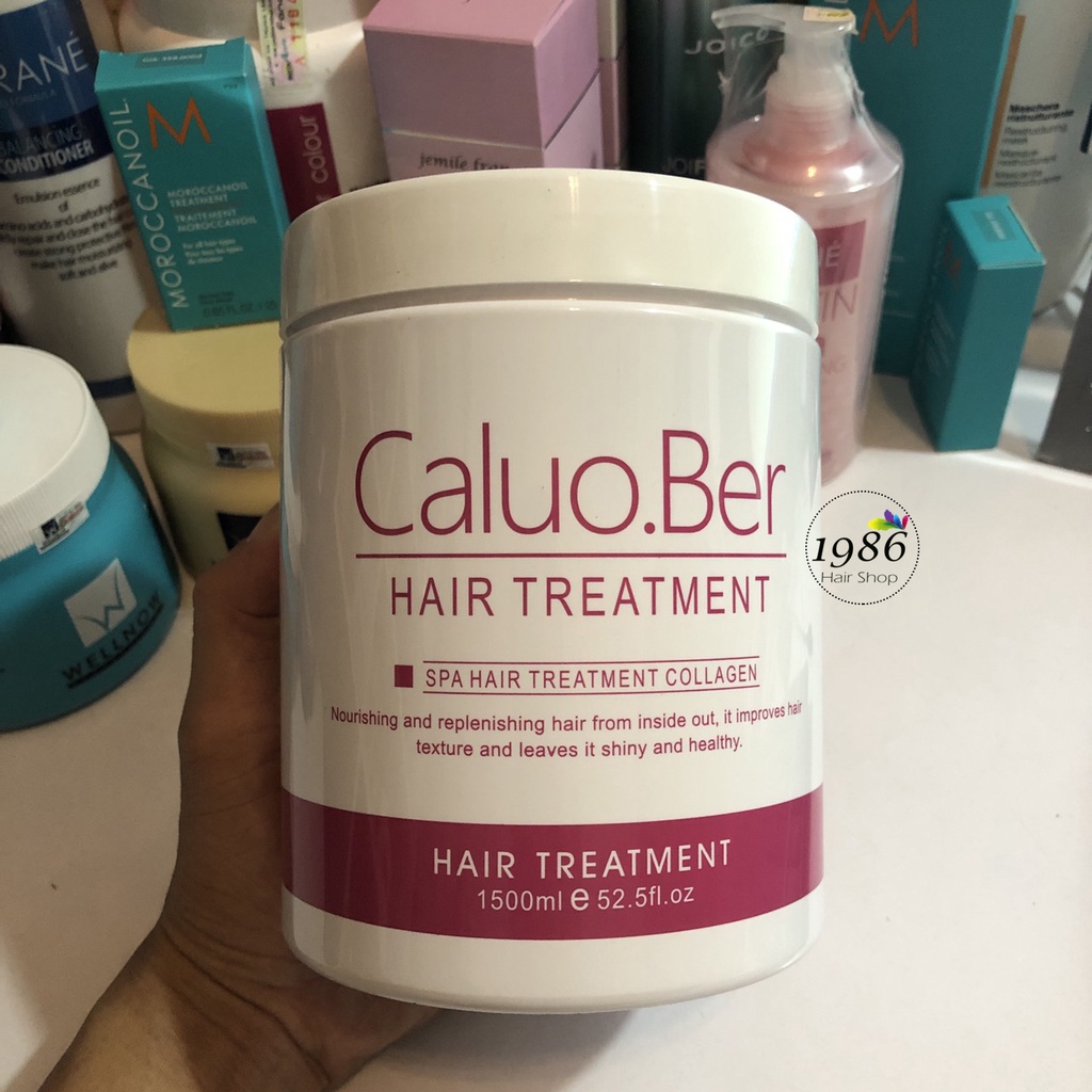 Dầu hấp ủ tóc siêu mượt collagen CaluoBer Hair Spa Treatment 1500ml