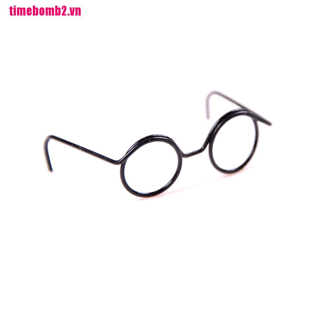Bộ 2 mắt kính gọng tròn đáng yêu cho búp bê tỉ lệ 1/ 6 30cm