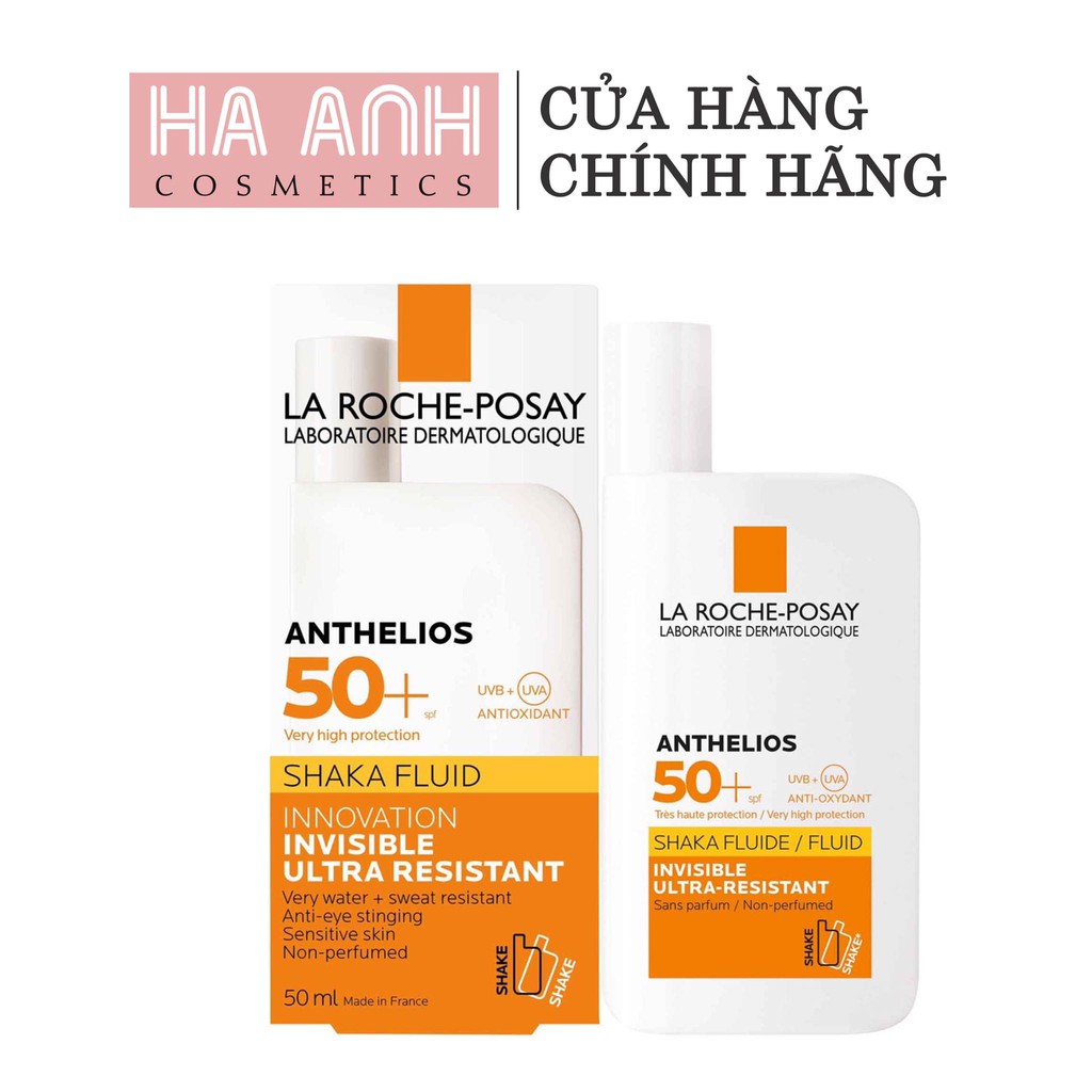 KEM CHỐNG NẮNG ANTHELIOS SHAKA FLUID SPF50+ LRP 50ML