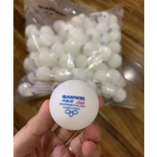 Quả bóng bàn tập luyện chính hãng Sanwei ️club 40+ - Chất liệu ABS dai bền khó vỡ