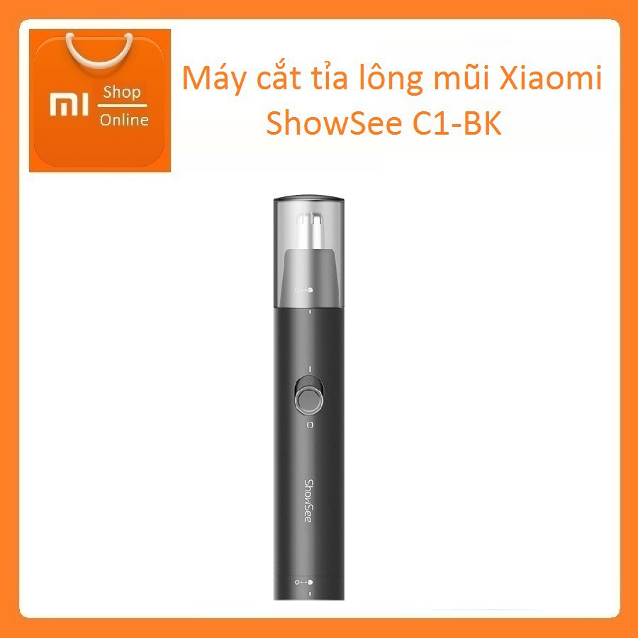 Máy tỉa lông mũi Xiaomi cầm tay có thể tháo rời với dao cắt hai lưỡi xoay 360 ° chất lượng cao