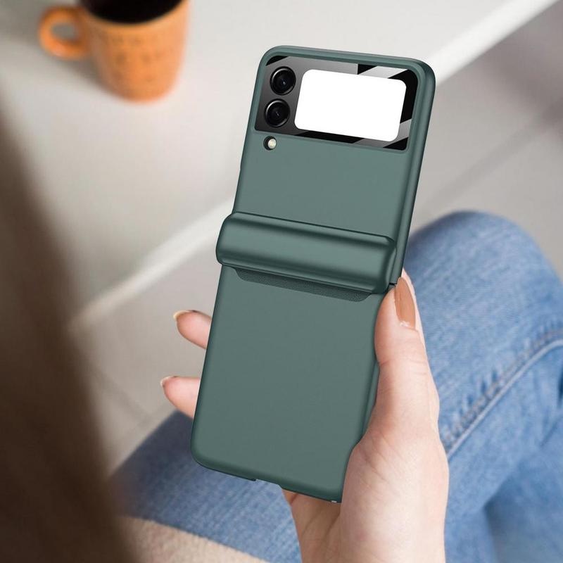 Ốp Điện Thoại Từ Tính Chống Sốc Bảo Vệ Toàn Diện Sang Trọng Cho Samsung z flip 3 / 5g