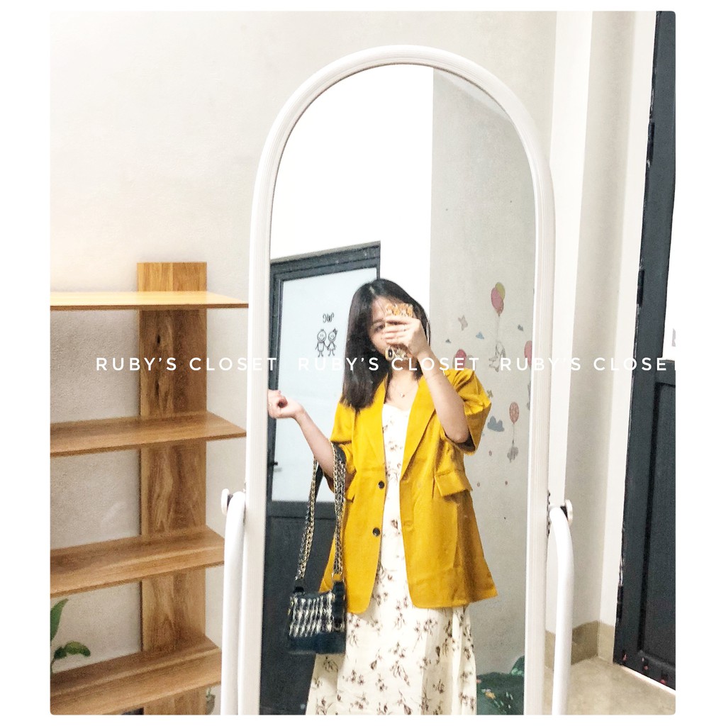 Áo blazer nữ cộc tay - Áo vest nữ thời trang phong cách Hàn Quốc