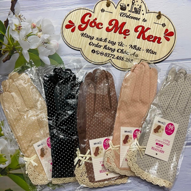 Bao tay chống nắng Nhật Bản (chất dày dặn)